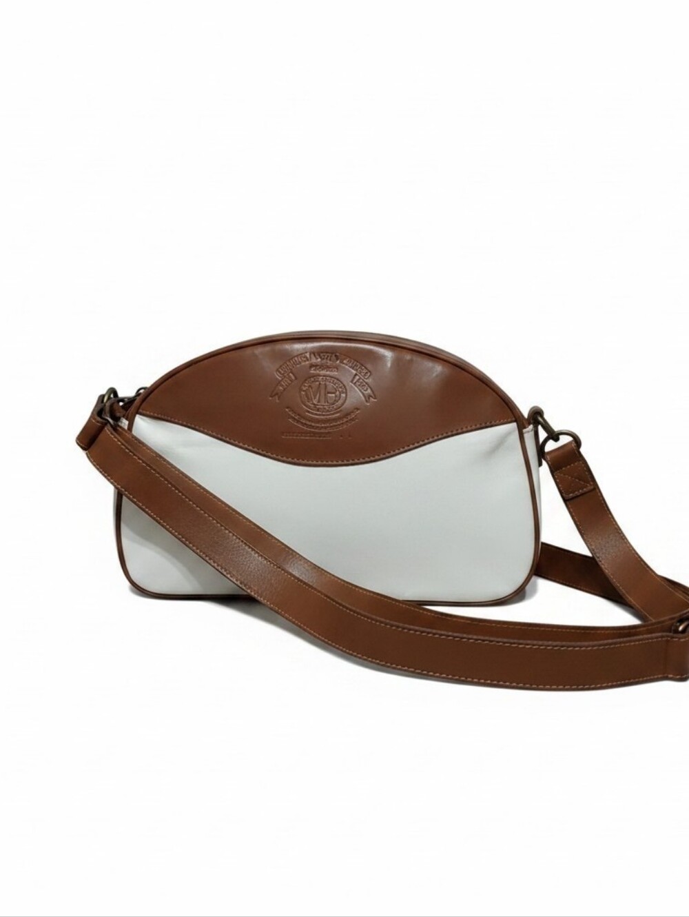 Ghurka Marley Hodgson "Purser" Bag No76 Calf Leather Zip Crossbody Gently Loved